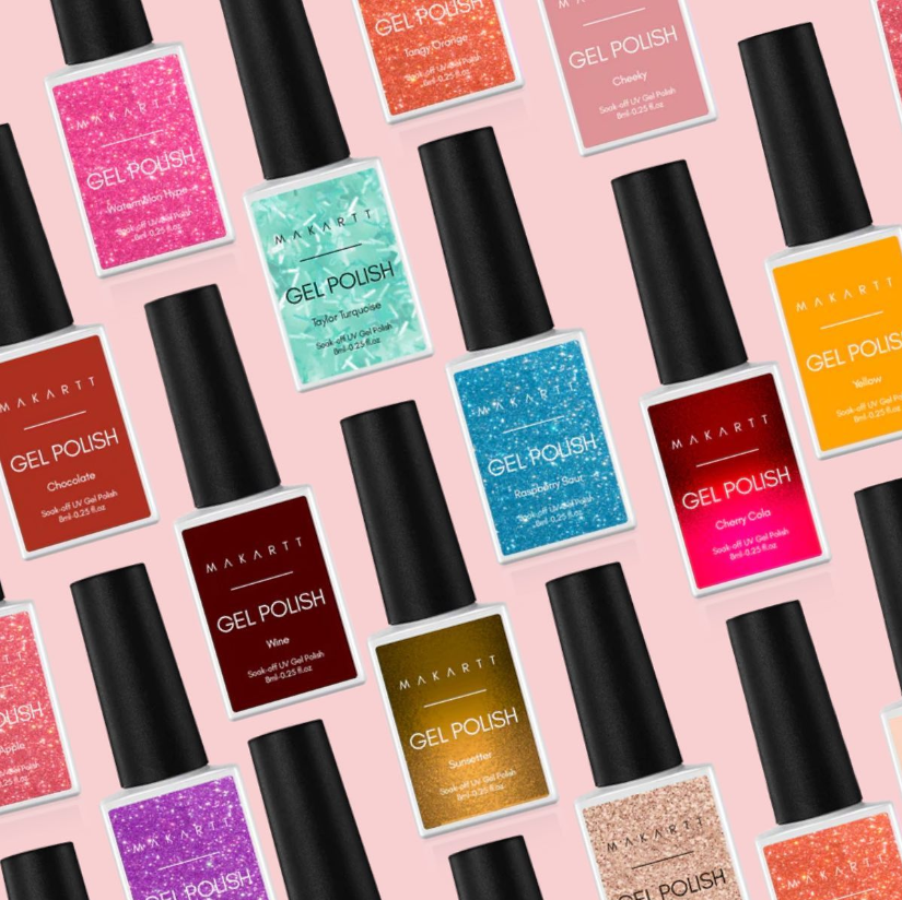 Gel Polish Individual Colours PolyGel Nails UK