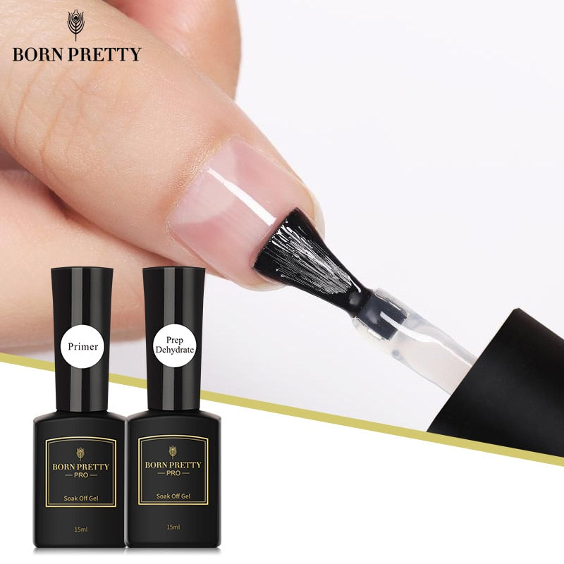 BP PRO Nail Prep Dehydrator & Primer (15ml) PolyGel Nails UK