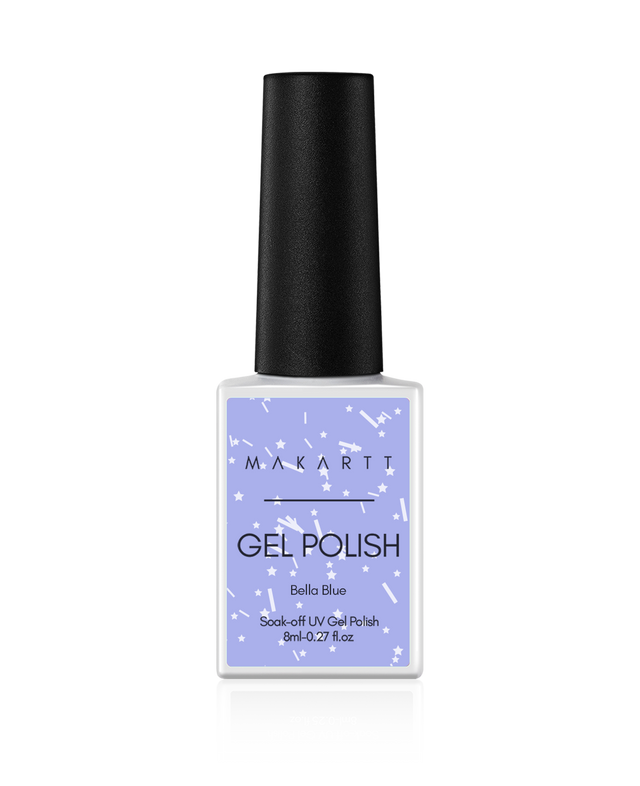 "Bella Blue" Gel Polish PolyGel Nails UK