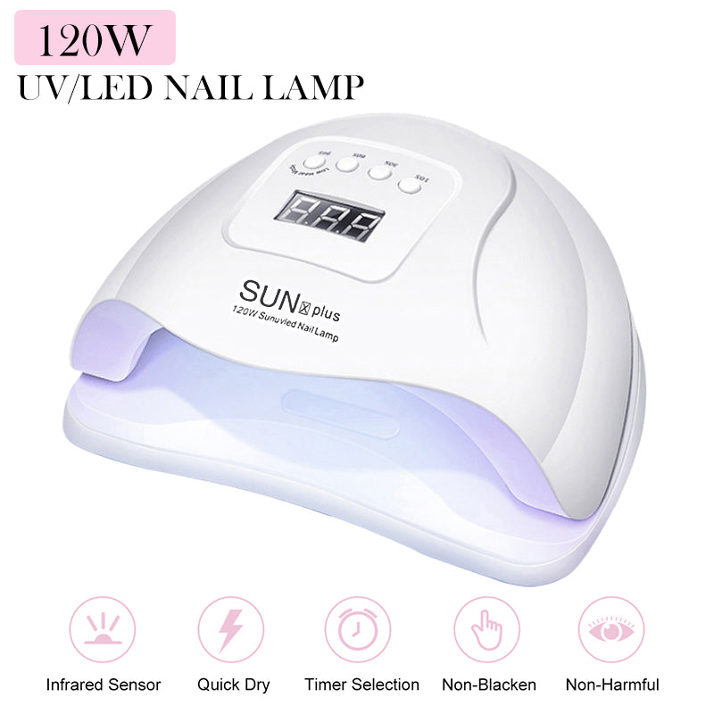 120W UV LED Nail Lamp (**EU Plug)