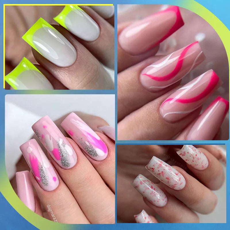 120pcs PolyGel Nail Forms - KOSKOE