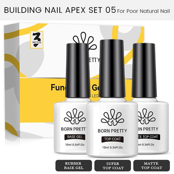 Nail Prep 3pc Sets (primer|base|top|matte|rubber|dehydrator|reinforcement)