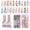 Load image into Gallery viewer, &quot;Butterfly Feast&quot; Foils &amp; Stickers Nail Décor Set