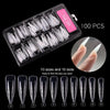 Load image into Gallery viewer, PolyGel Dual Forms - STILETTO (100pc)