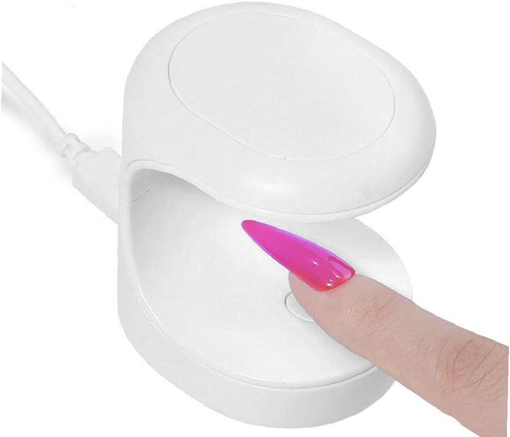 "WHITE" Single-finger UV/LED Nail Lamp (16W)