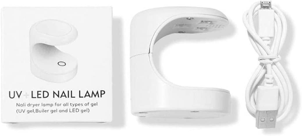 "WHITE" Single-finger UV/LED Nail Lamp (16W)
