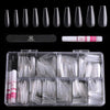 PGNUK; Coffin Acrylic Nail Tips (500pcs); (Nail Accessories) sold by PolyGel Nails UK