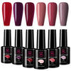 Load image into Gallery viewer, &quot;Glamour Goddess&quot; 6-Colour Gel Polish Set