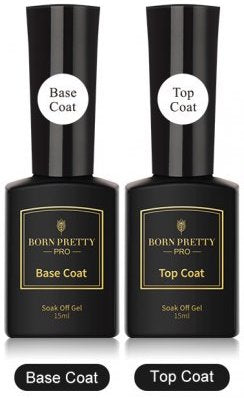 BORN PRETTY PRO Top & Base Coats (15ml)