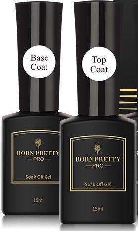 BORN PRETTY PRO Top & Base Coats (15ml)