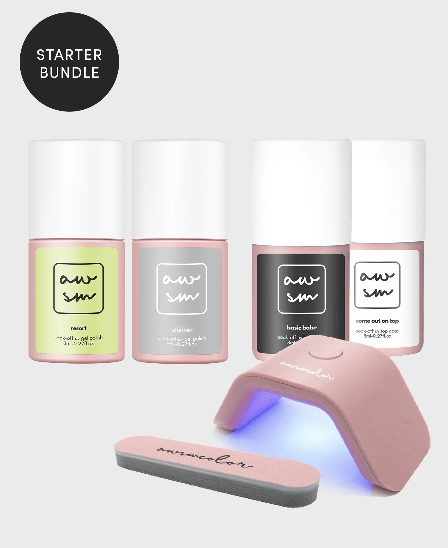 "Beach Babe" Gel Polish Starter Kit