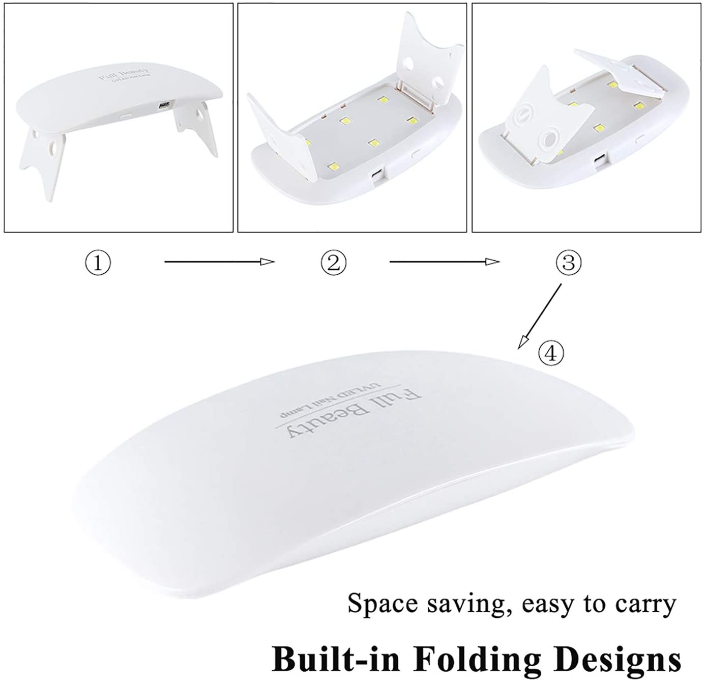 UV/LED (6W) Nail Lamps