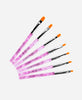 7pc Gel Nail Brush Set