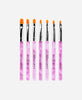 7pc Gel Nail Brush Set