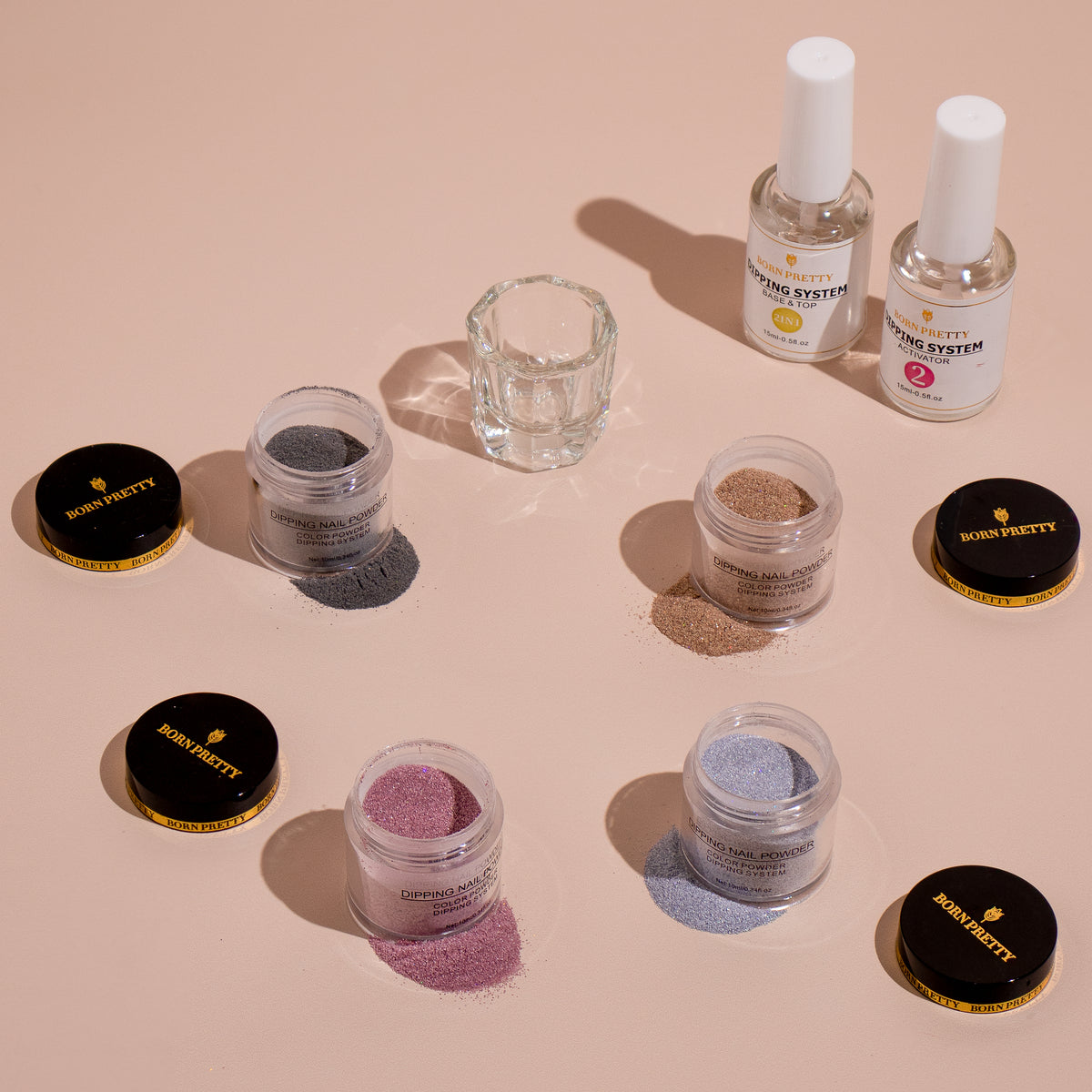 HOLOGRAPHIC Nail Dipping Powder – PolyGel Nails UK