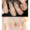Load image into Gallery viewer, &quot;Black Gold Glitter&quot; 6-Colour Gel Polish Set