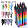 Nail Art Graffiti Brush Pens Set – ‘PAINT’ series (12pc)