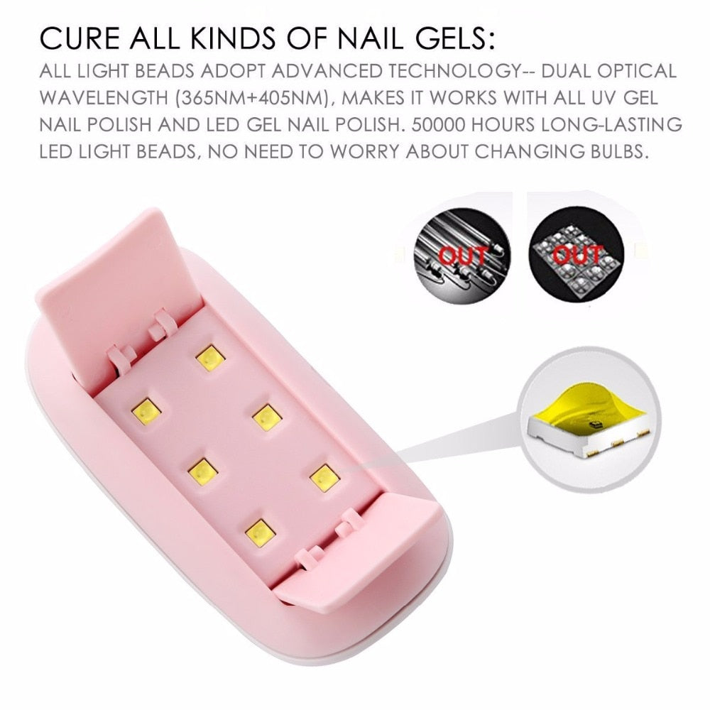 MAKARTT 6W UV/LED Nail Lamps