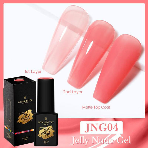 Jelly Nude Gel Polish (15ml)