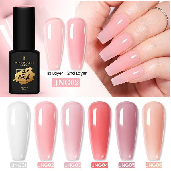 Jelly Nude Gel Polish (15ml)